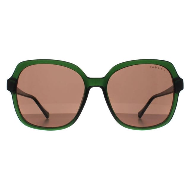 Radley Radley Women's Square Transparent Dark Green Brown Phoenix 6505 - 2
