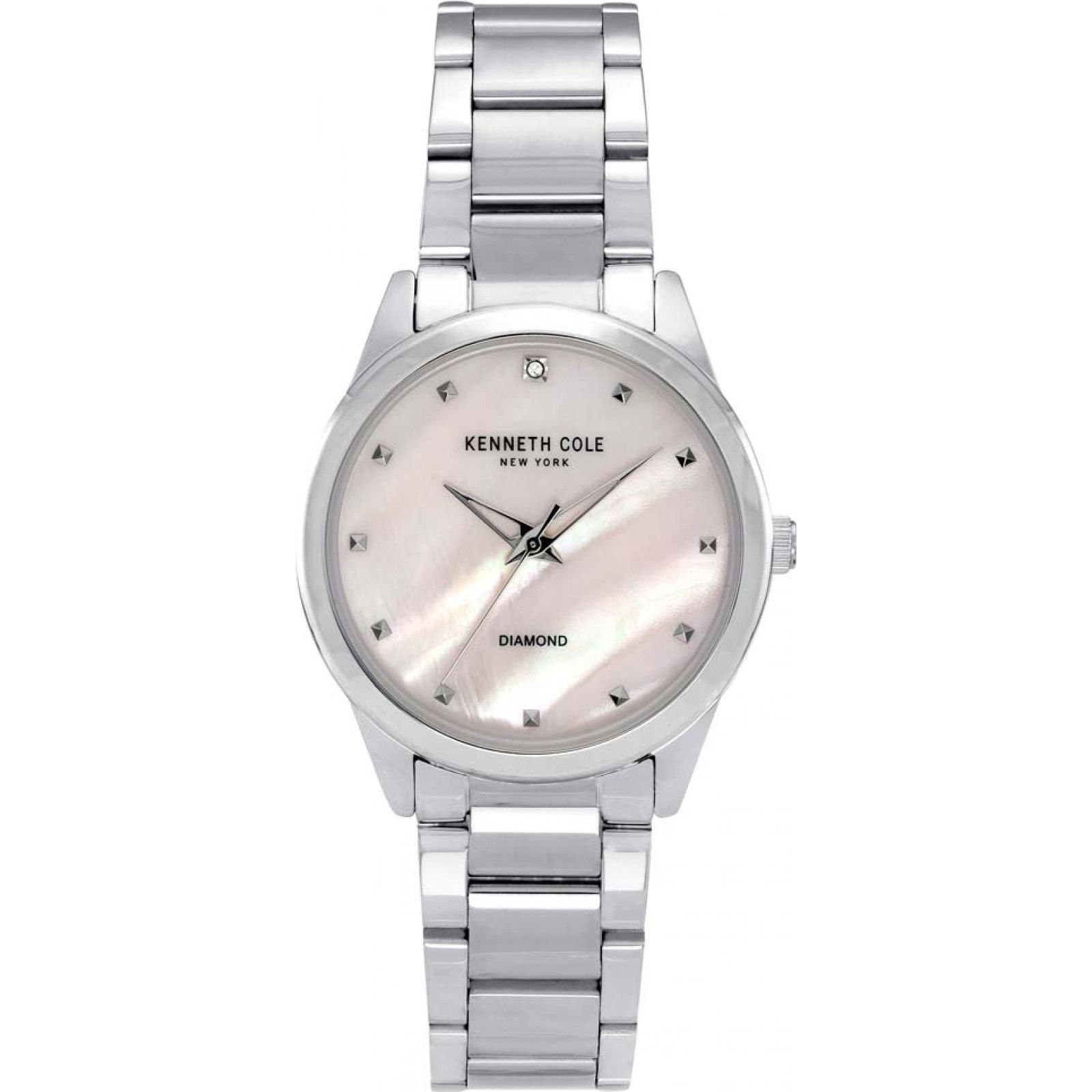 Kenneth Cole Kenneth Cole Women's KC50938003 Classic 34mm Quartz Watch in Silver