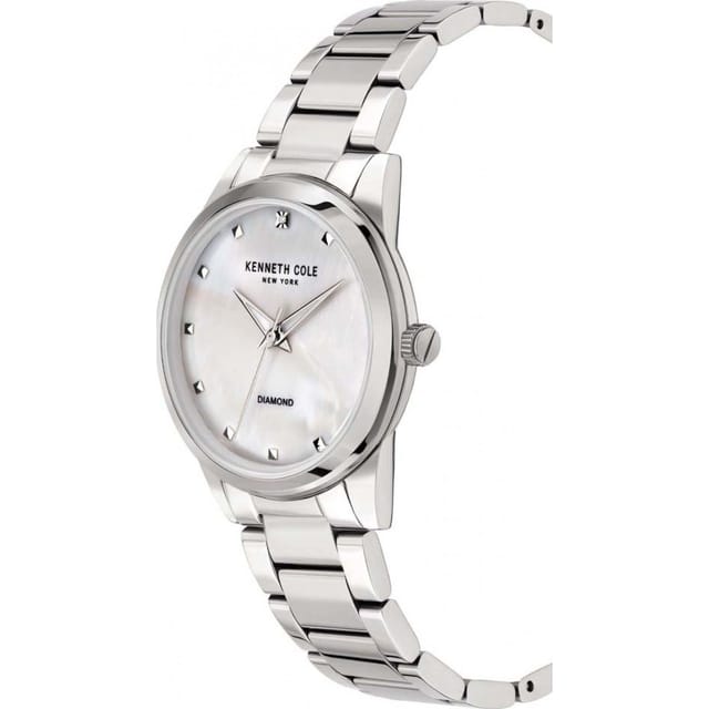 Kenneth Cole Kenneth Cole Women's KC50938003 Classic 34mm Quartz Watch in Silver - 2