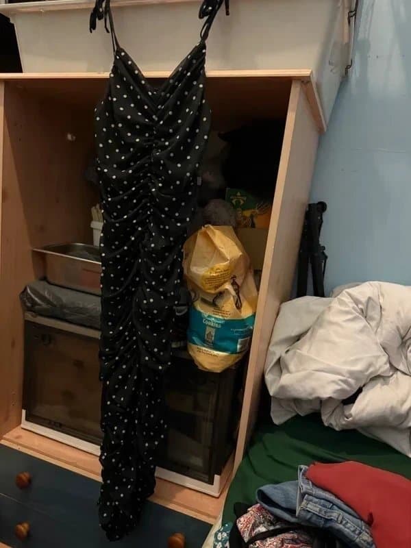 ASOS Design Asos design mesh tie shoulder midi dress with ruching in mono spot