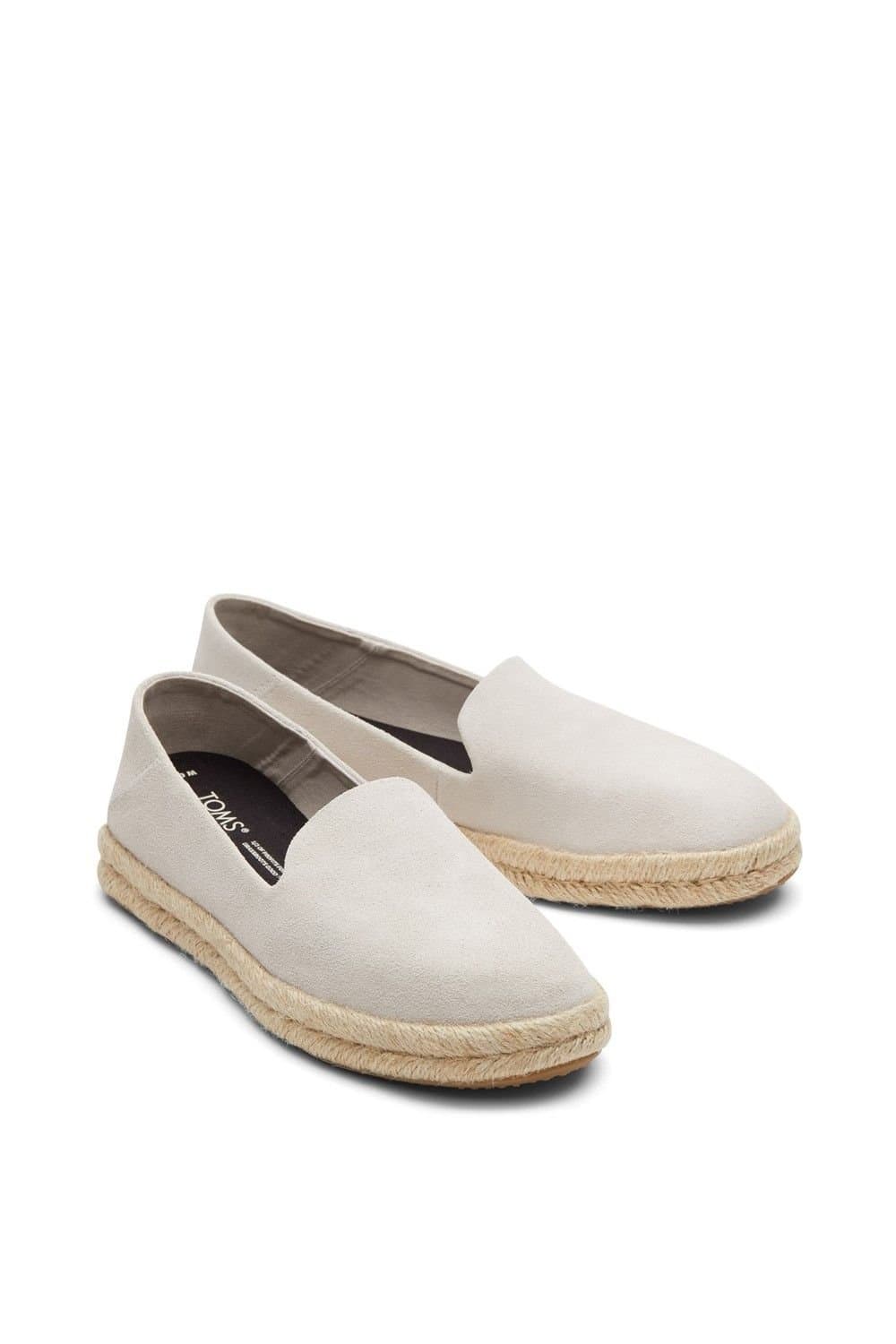 TOMS TOMS Women's Santiago Slip On Shoes in White