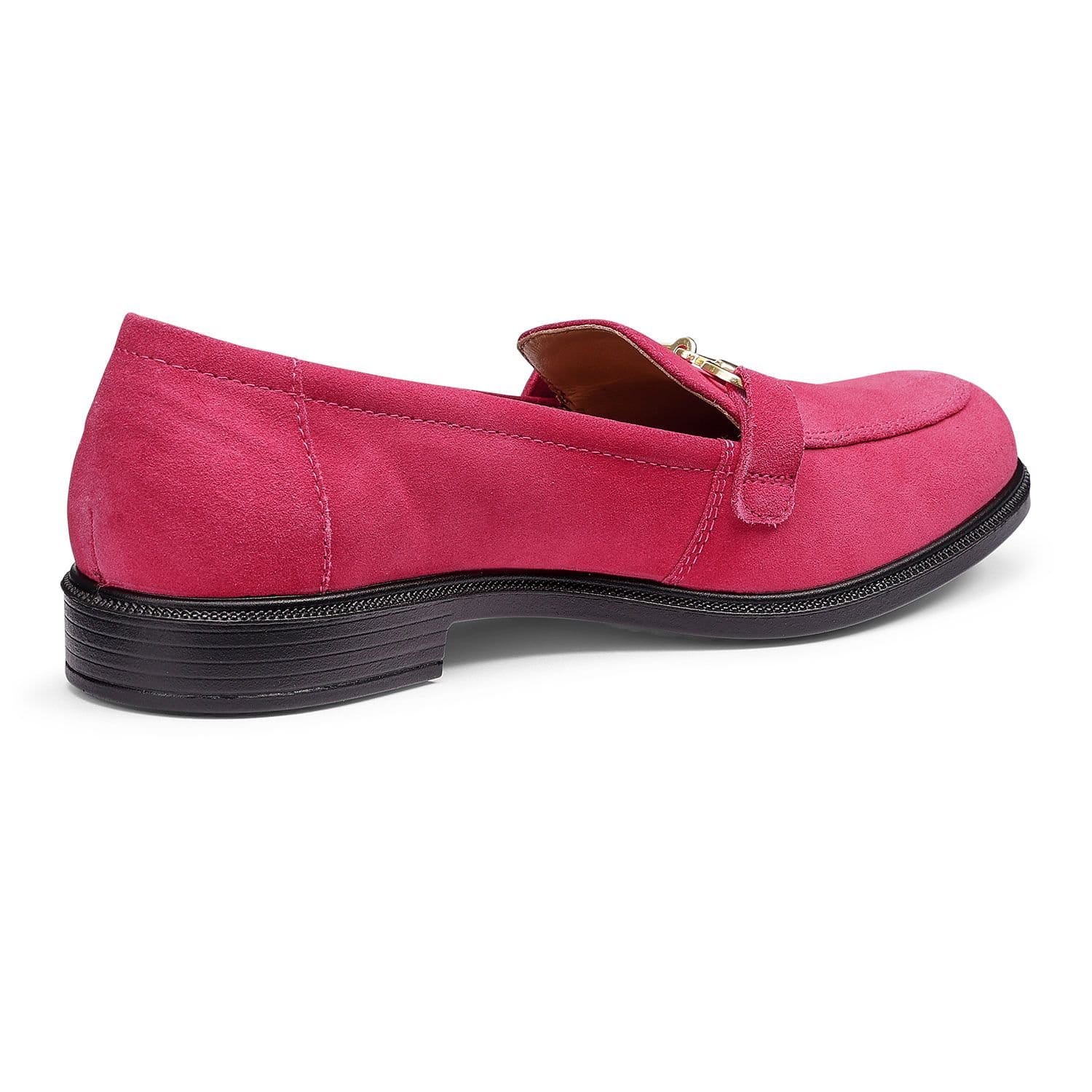 Hotter Hotter Women's 'Clovelly' Loafers in Bright Pink - 4