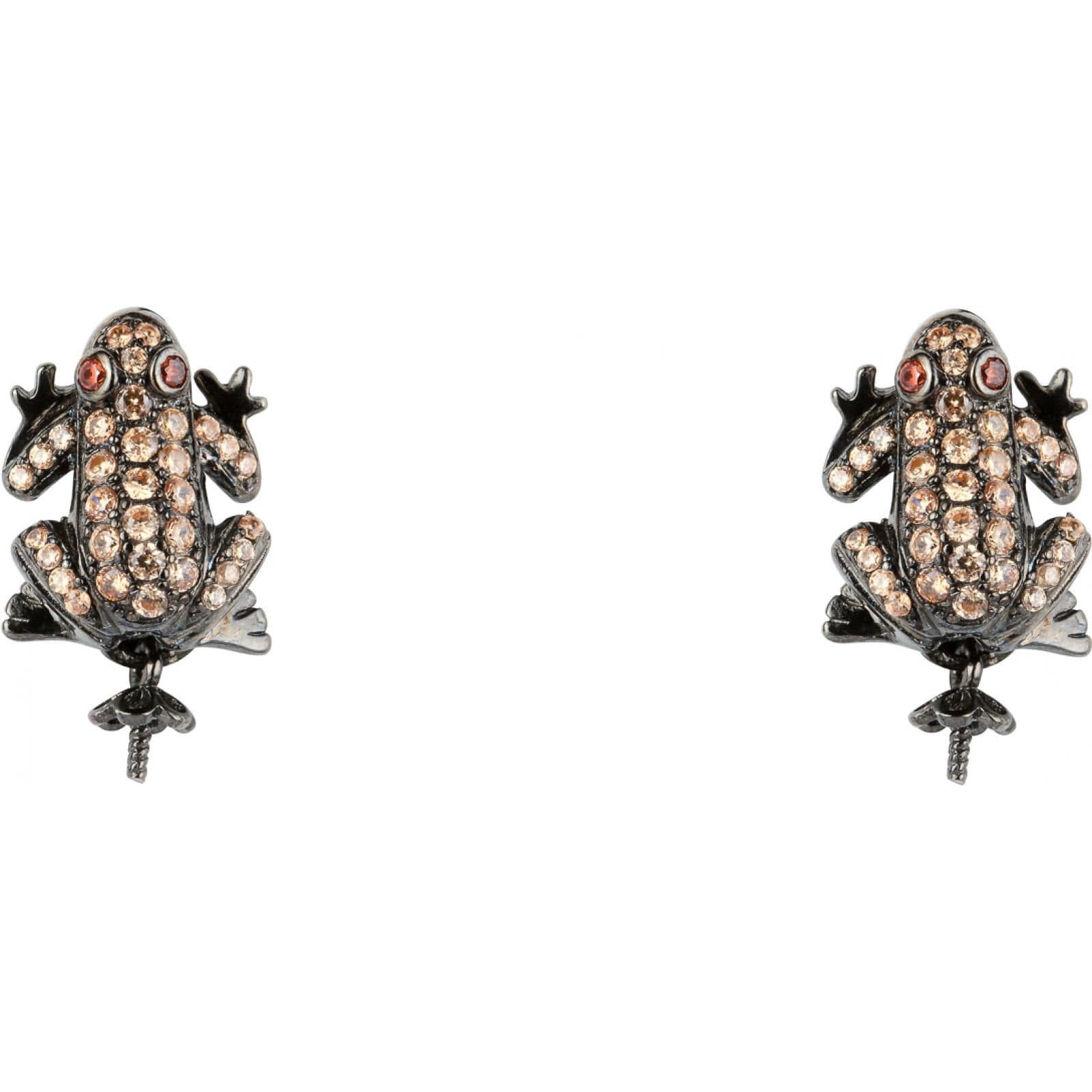 Lancaster Lancaster Women's JLA-EAR-FROG-4 Pair Of Earrings