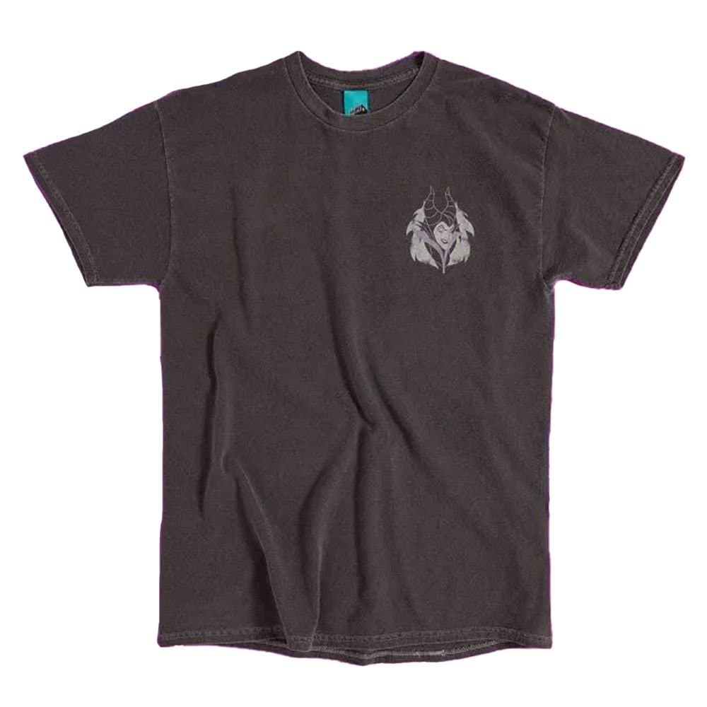 Sleeping Beauty Sleeping Beauty Women's Mistress Of All Evil Maleficent Vintage Wash T-Shirt in Charcoal