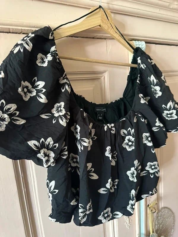 New Look floral new look top 14