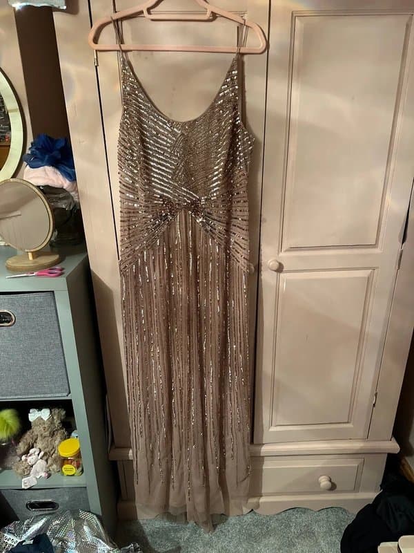 Adrianna Papell Fabulous Pink Evening dress by Adrianna Papell. Size 20.
