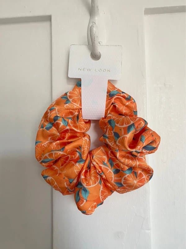 New Look Newlook Oranges Hair Scrunchie