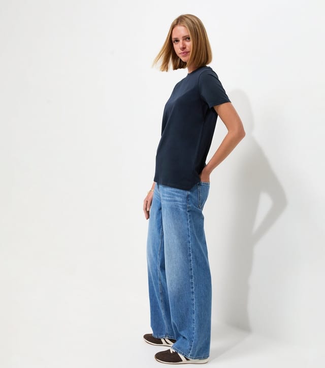 New Look Women's Navy Cotton T-Shirt New Look - 3