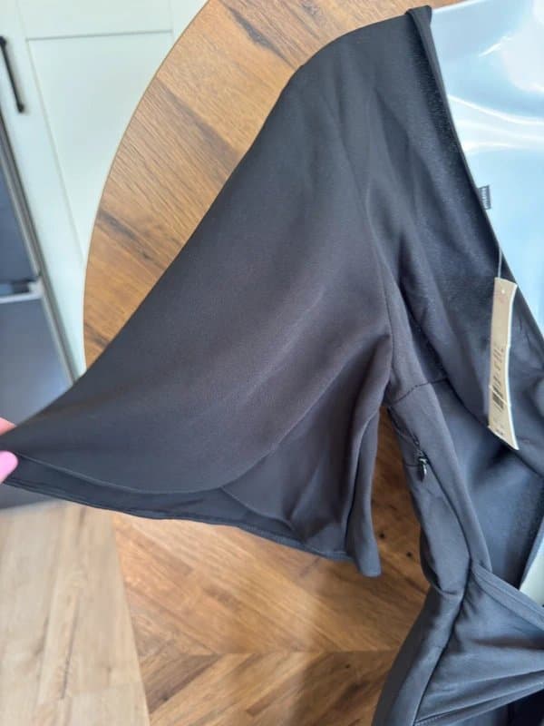 Miss Selfridge Miss Selfridge BNWT summer occasion Black Angel Sleeve Cut-Out Jumpsuit - Size 10 RRP £42