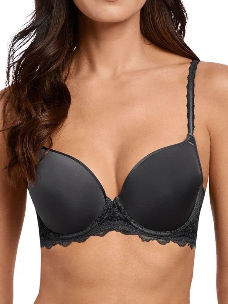 Wacoal Wacoal Women's Lace Perfection Contour Bra in Grey