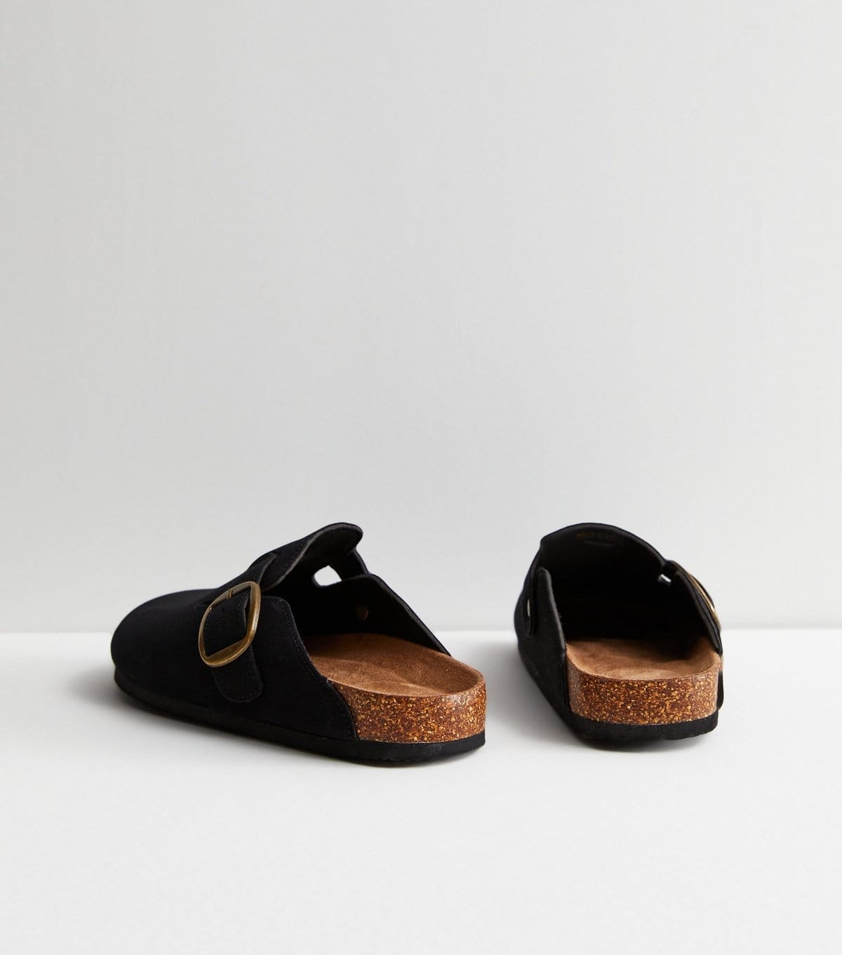 New Look Women's Black Suedette Mules New Look - 4