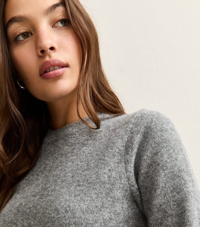 New Look Women's Grey Crew Neck Jumper New Look - 3