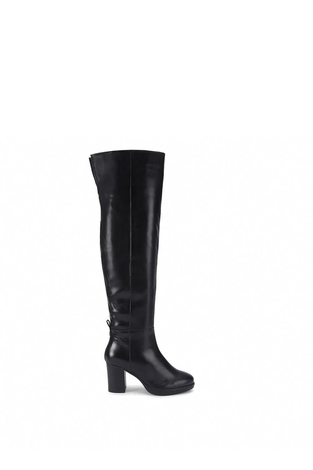 KG Kurt Geiger KG Kurt Geiger Women's 'Sage High Leg Otk' Leather Boots in Black