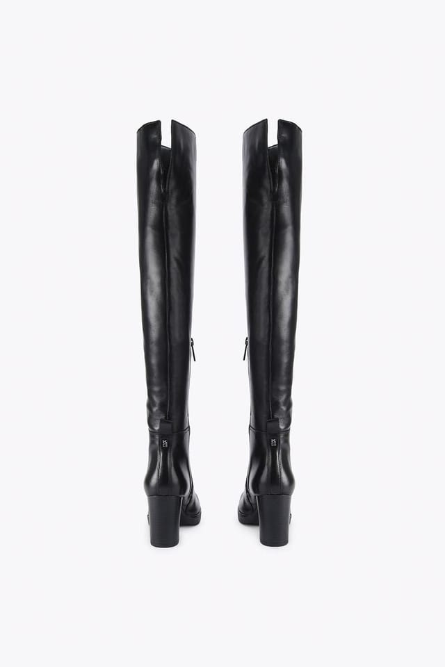 KG Kurt Geiger KG Kurt Geiger Women's 'Sage High Leg Otk' Leather Boots in Black - 3