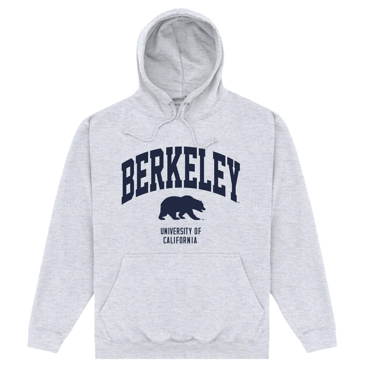 Berkeley Berkeley Men's Bear Hoodie in Grey - 1