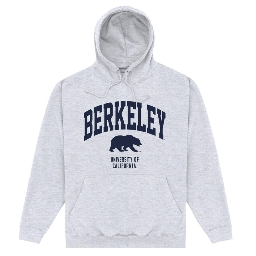 Berkeley Berkeley Men's Bear Hoodie in Grey - 1