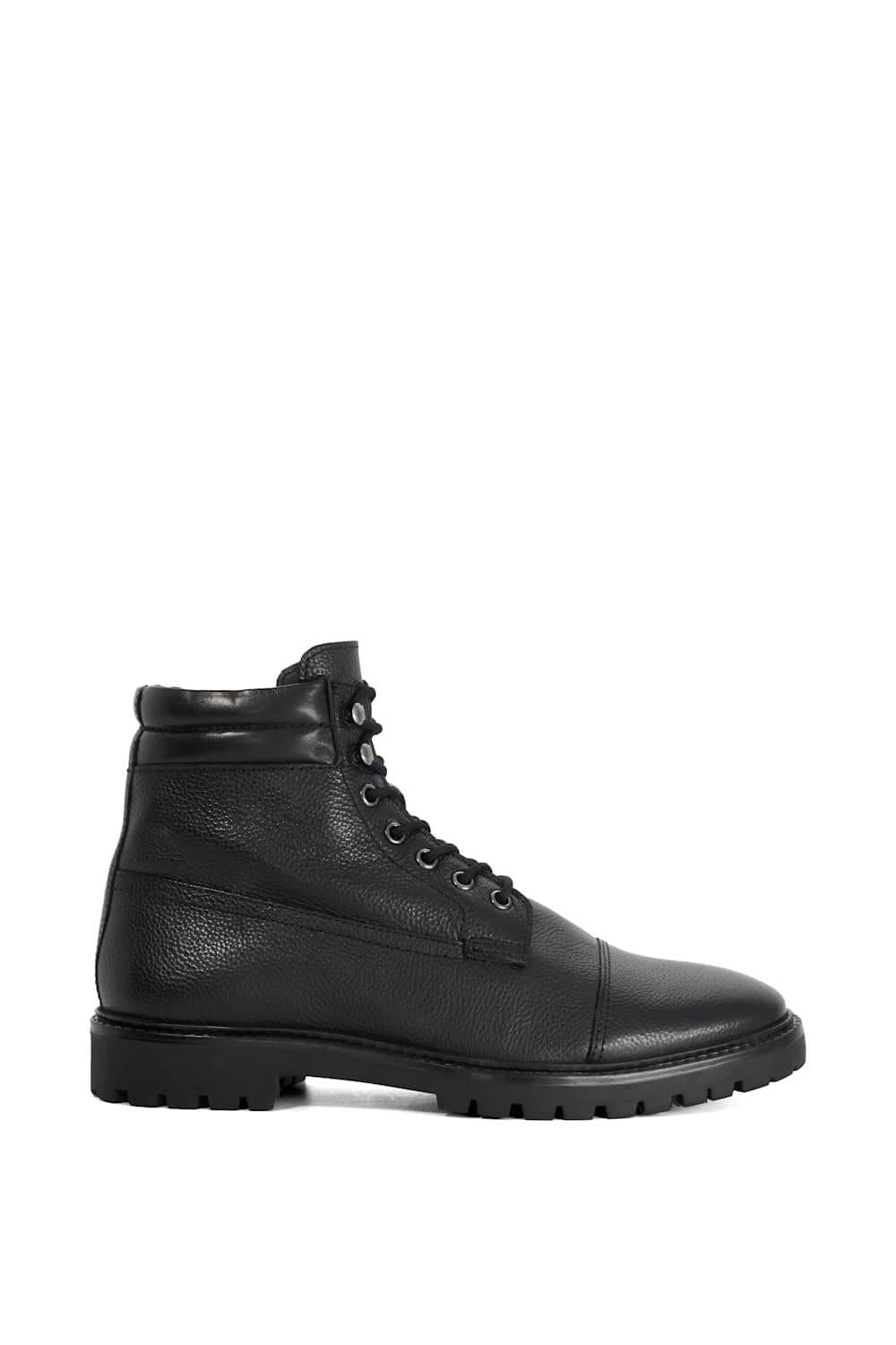Dune London Dune London Men's 'Sawyeer' Black Leather Smart Boots