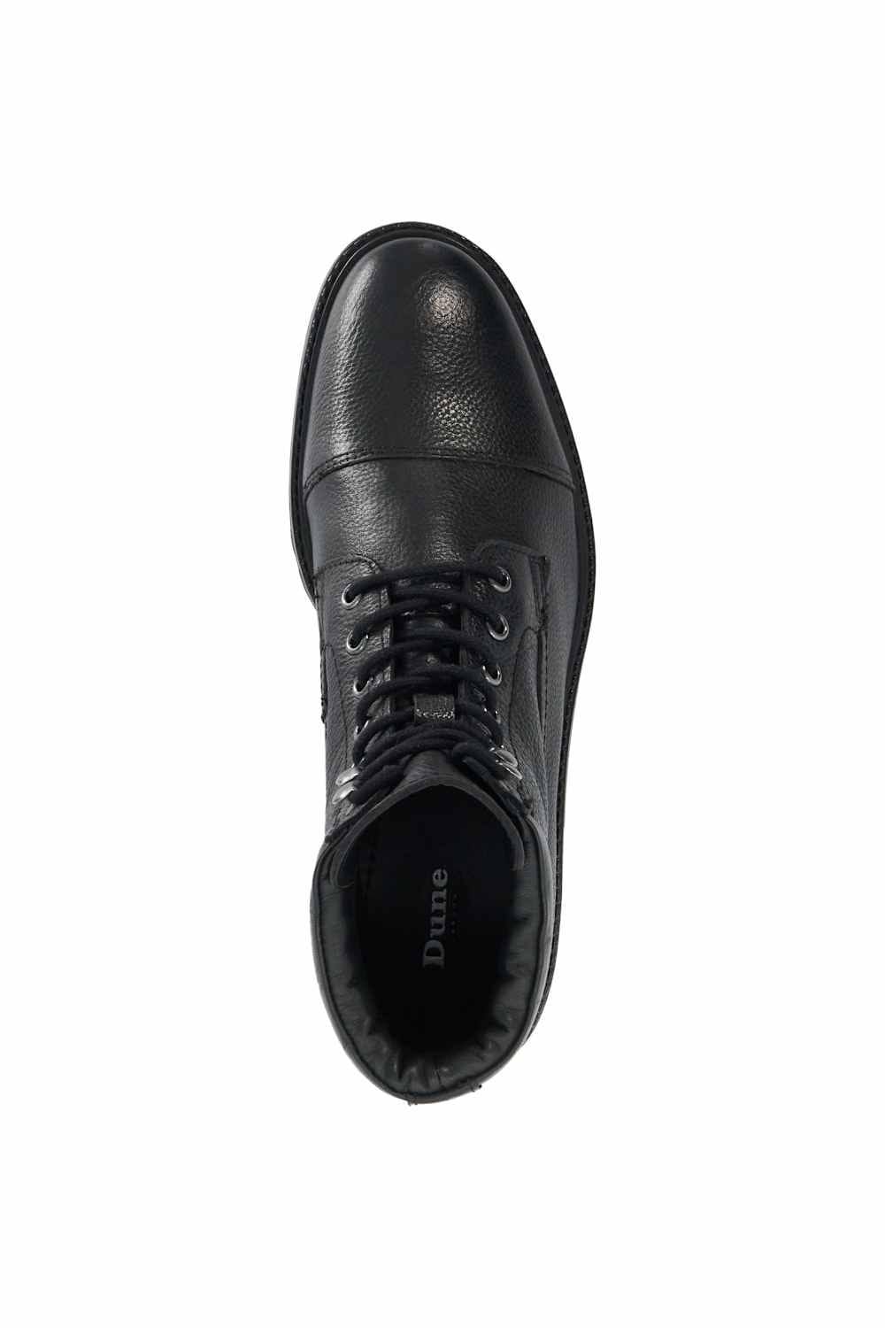 Dune London Dune London Men's 'Sawyeer' Leather Smart Boots in Black - 4