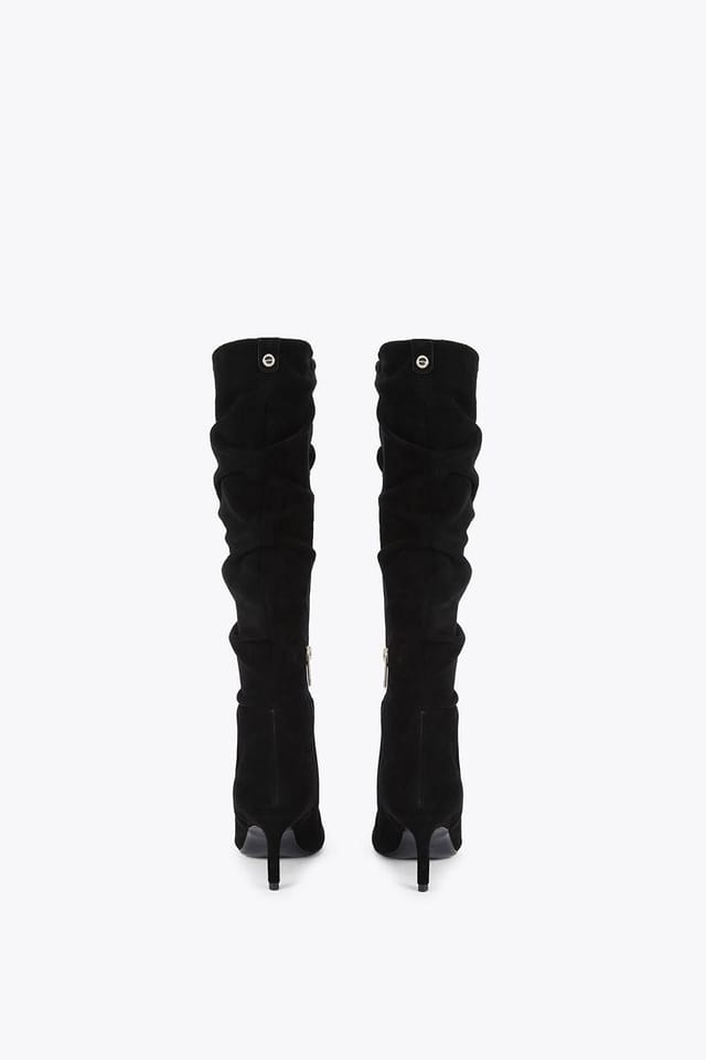 Carvela Carvela Women's 'Spirit Slouch Boot' Suede Boots in Black - 3