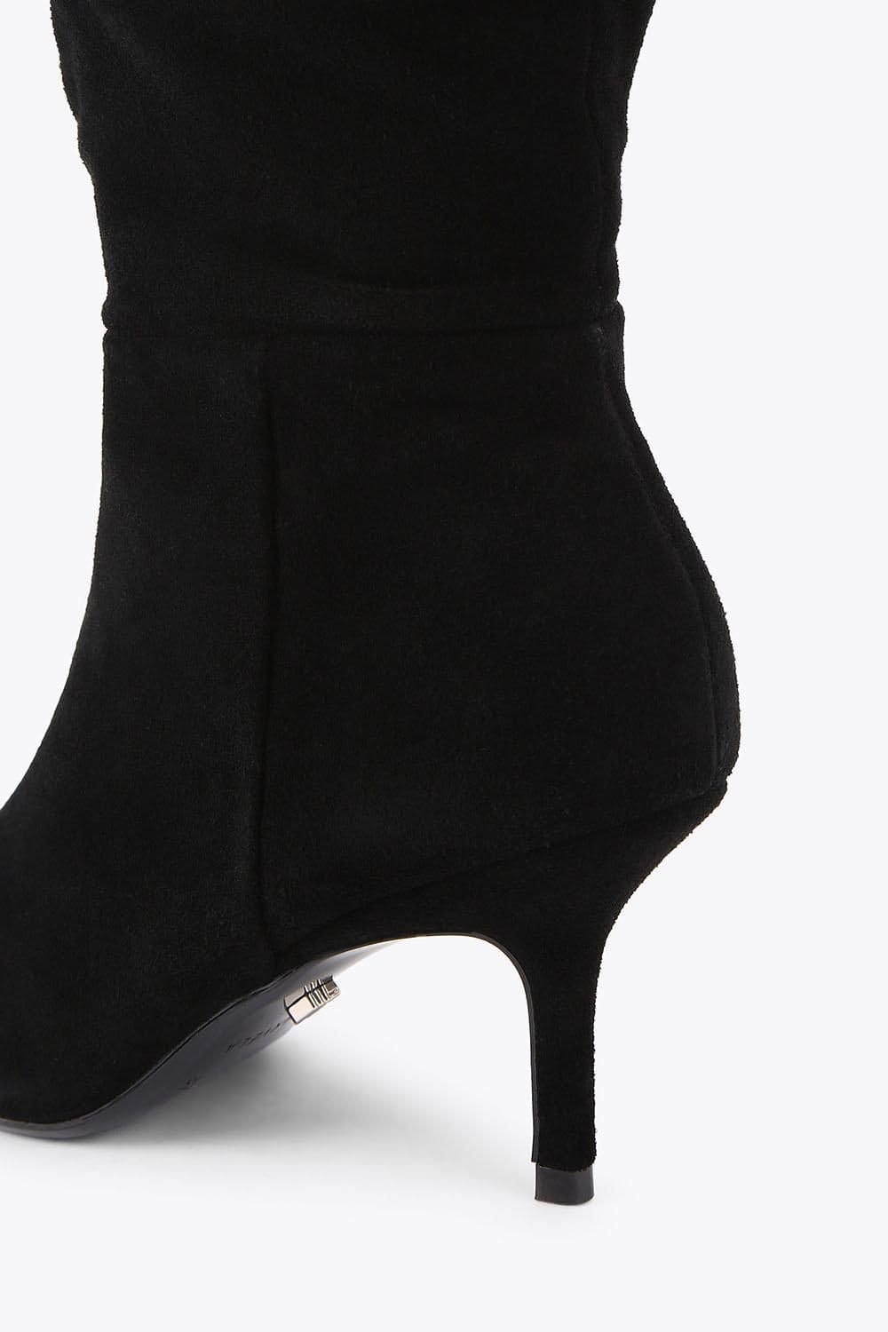 Carvela Carvela Women's 'Spirit Slouch Boot' Suede Boots in Black - 4