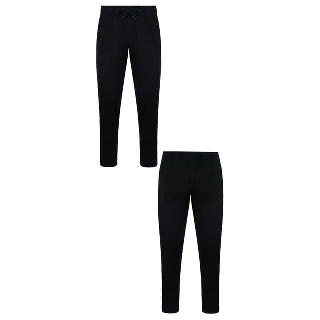 Criminal Damage Criminal Damage Men's Reverse Loopback Black Jogging Bottoms - 3