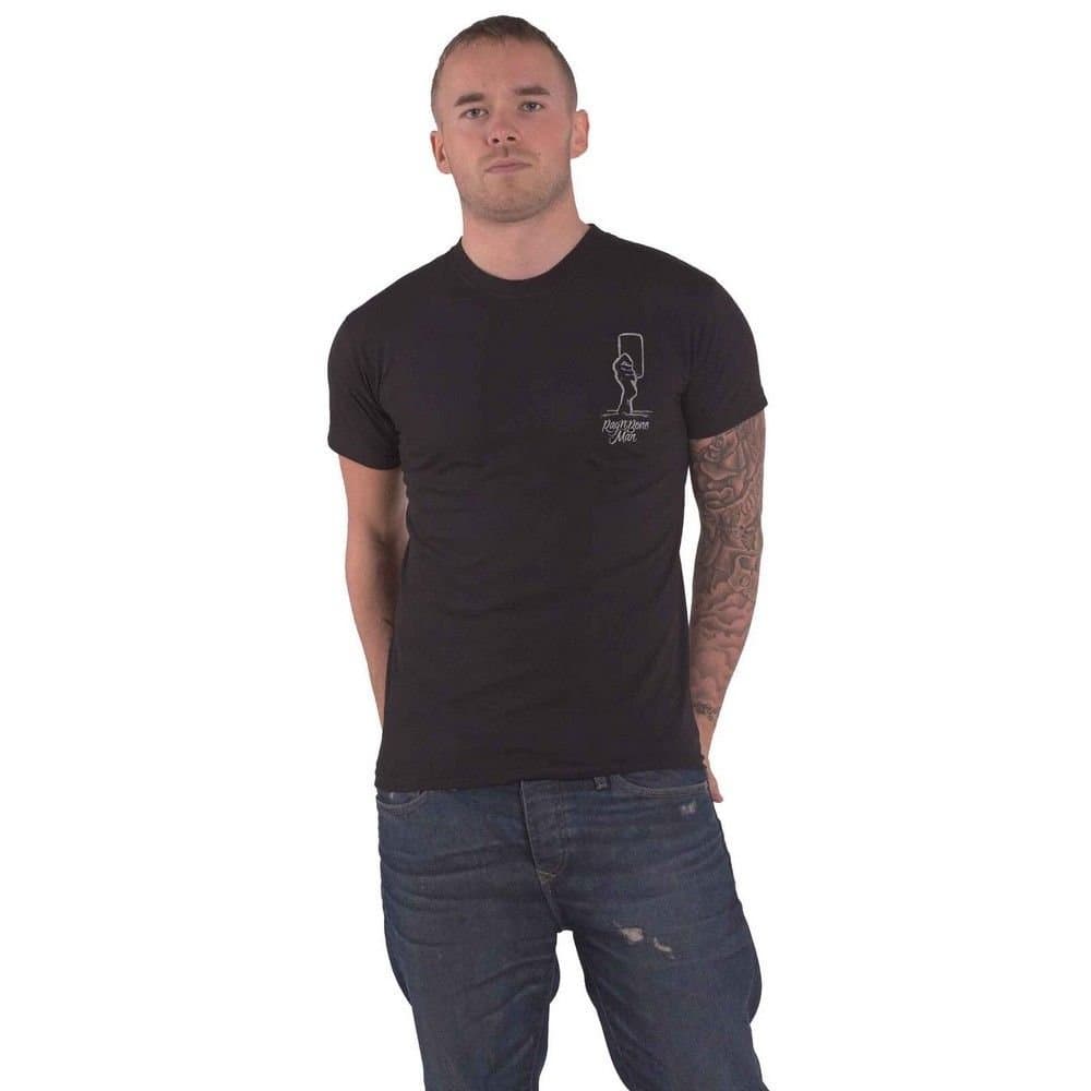Rag N Bone Man Rag N Bone Man Men's Graveyard Cotton T-Shirt in Black