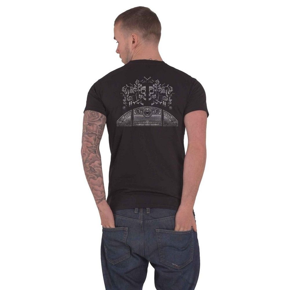 Rag N Bone Man Rag N Bone Man Men's Graveyard Cotton T-Shirt in Black - 2