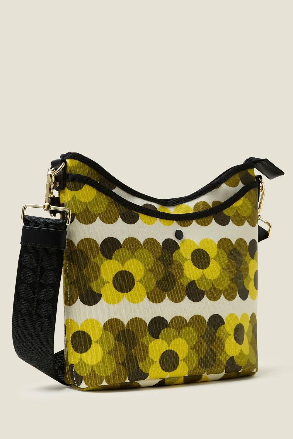 Orla Kiely Orla Kiely Women's Cross Carry Crossbody - Retro Flower Yellow - 2