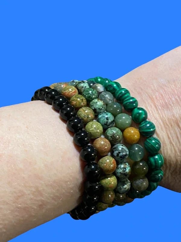 Crystal 5 new crystal bracelets