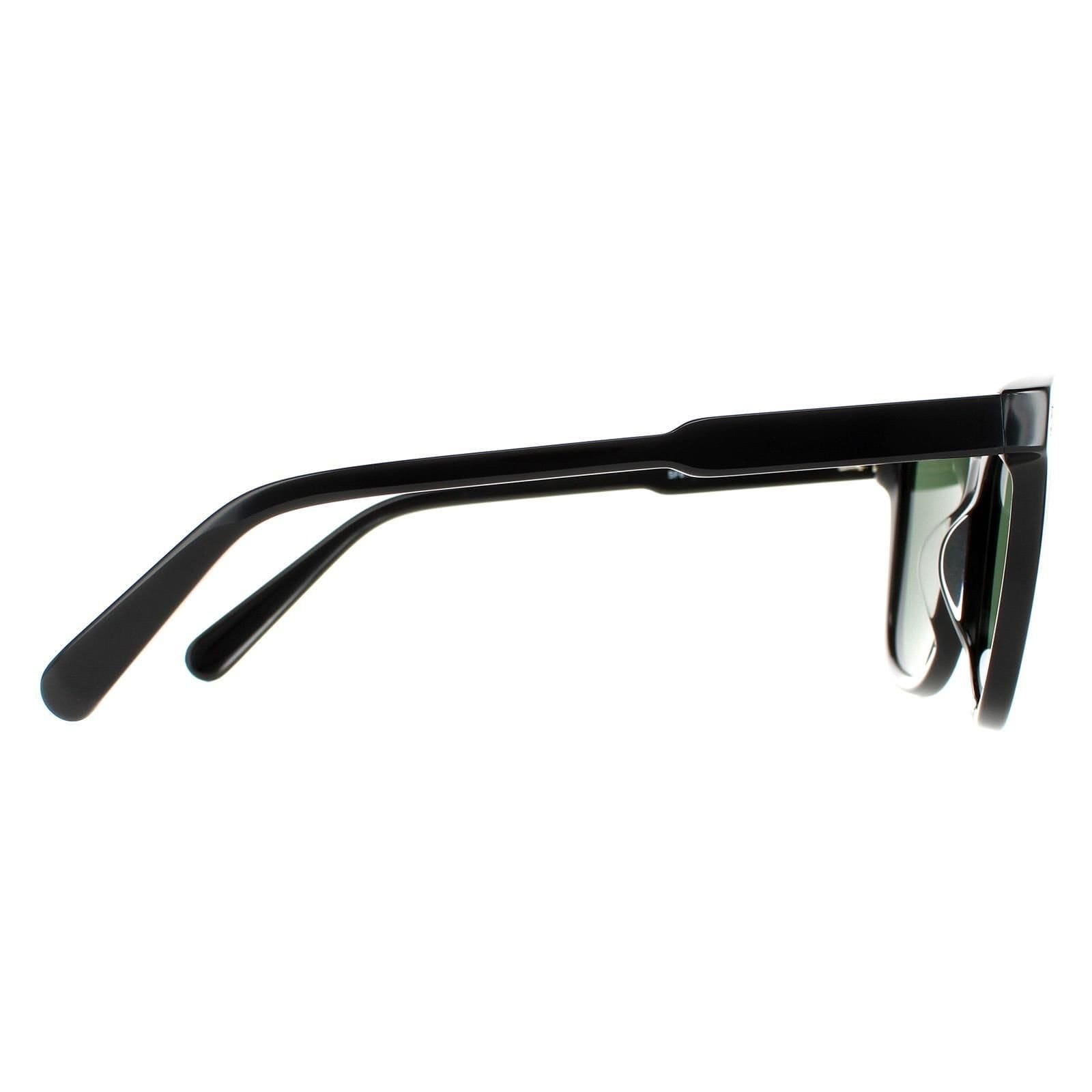 Salvatore Ferragamo Salvatore Ferragamo Women's Square Black Green SF815S - 4