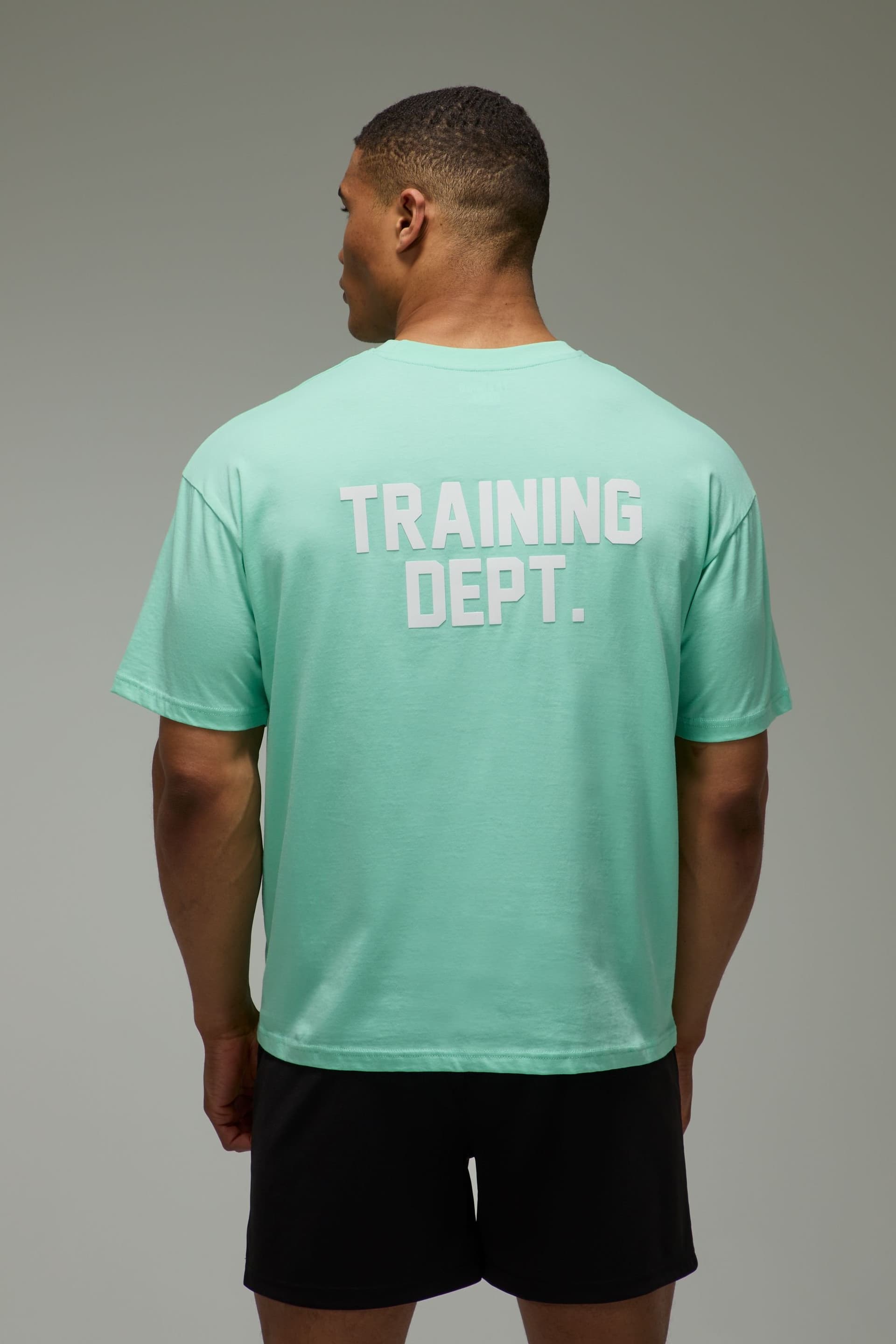 Training Dept. Training Dept. Men's Training Dept Oversized T-shirt in Light Green