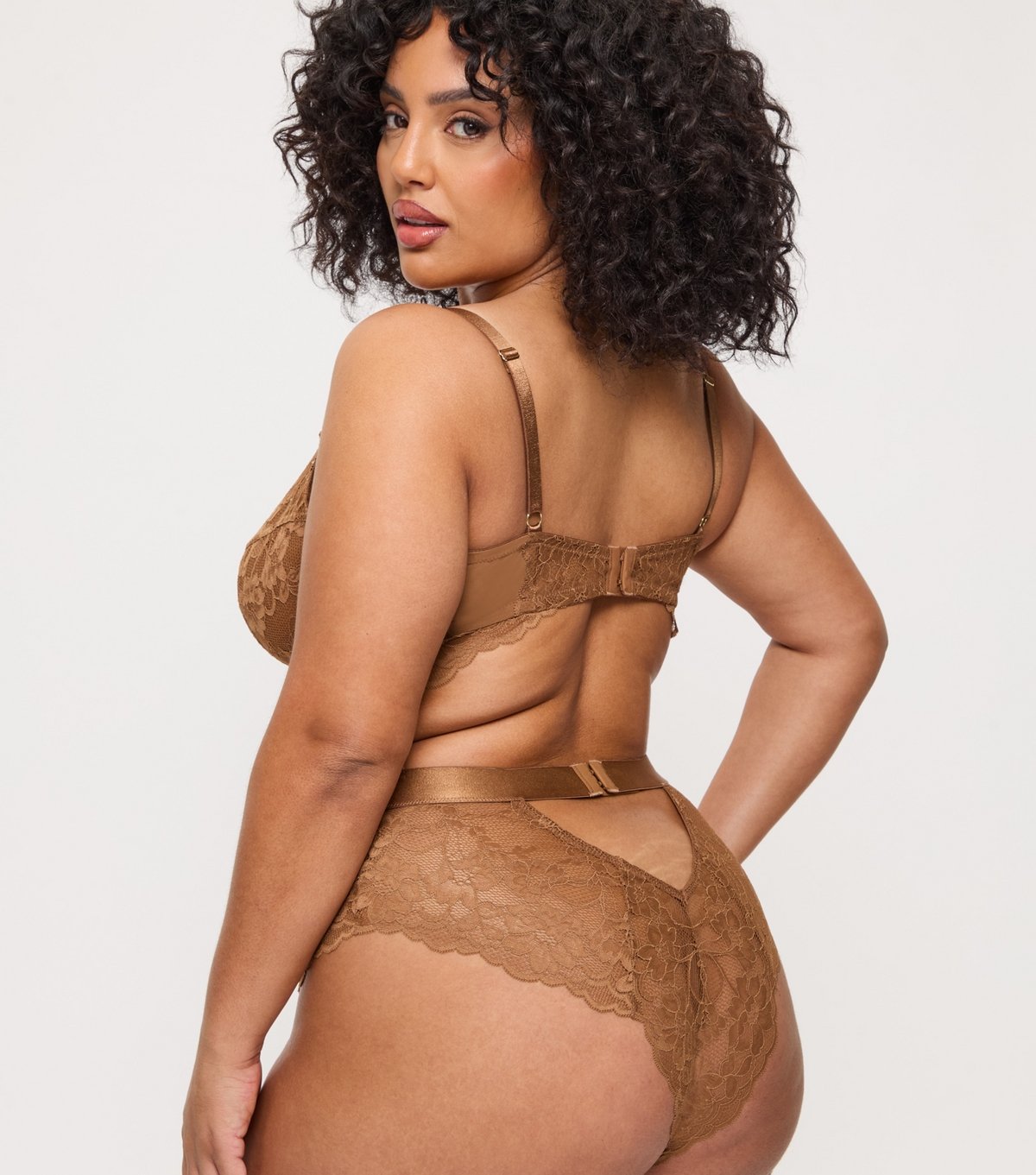 Ann Summers Women's Cream Hold Me Tight Bodysuit Ann Summers New Look - 3