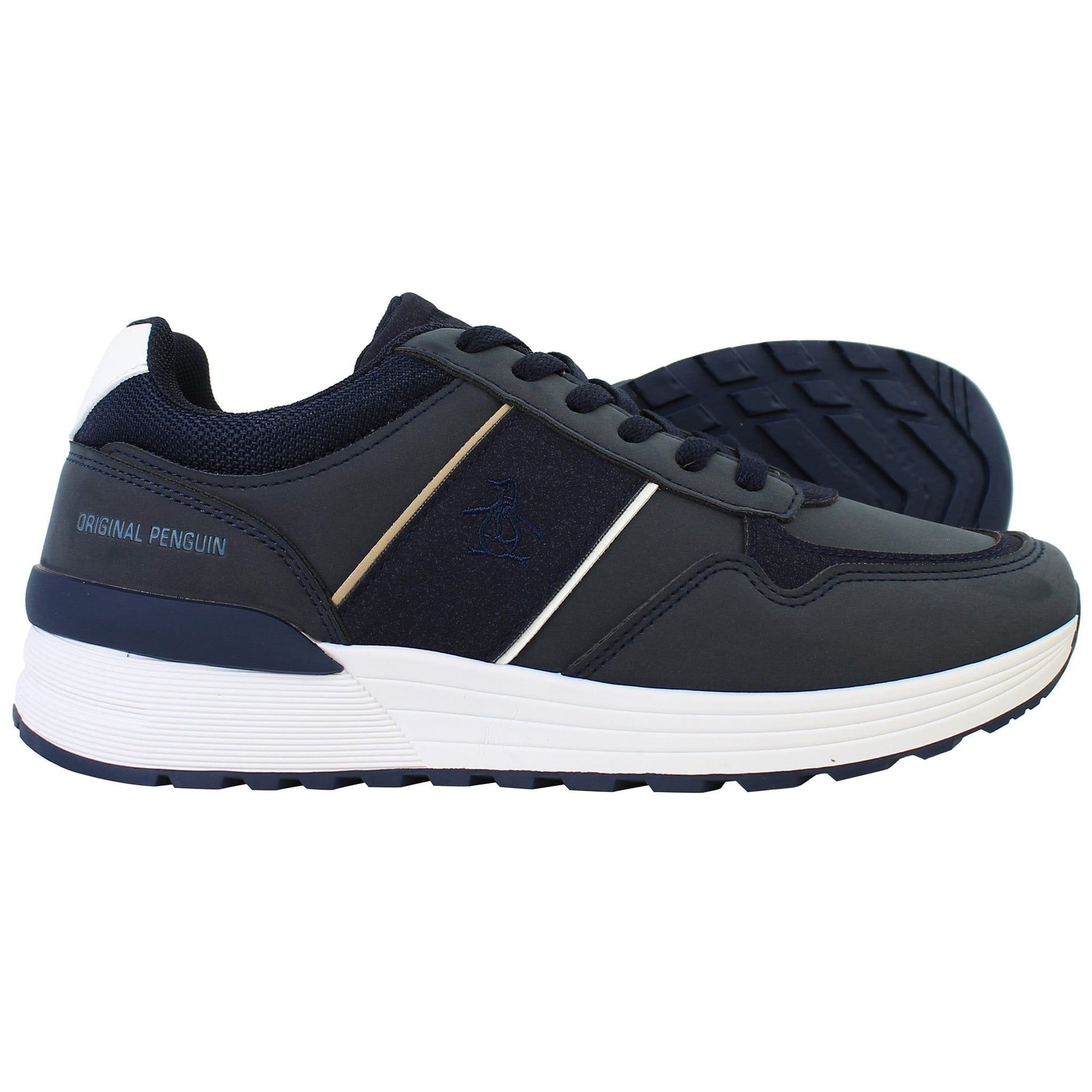 Penguin Penguin Men's Orwell Navy Trainers - 4