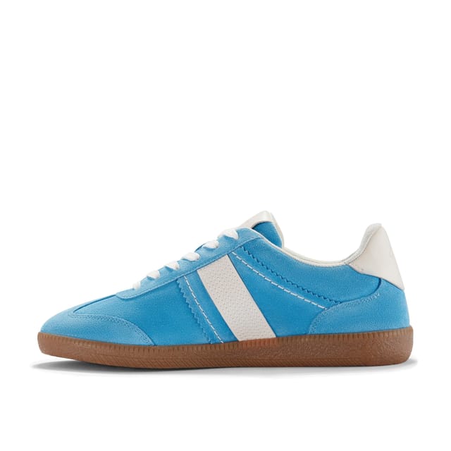 Clarks Clarks Women's Stara Walk Light Blue Suede Trainers - 2