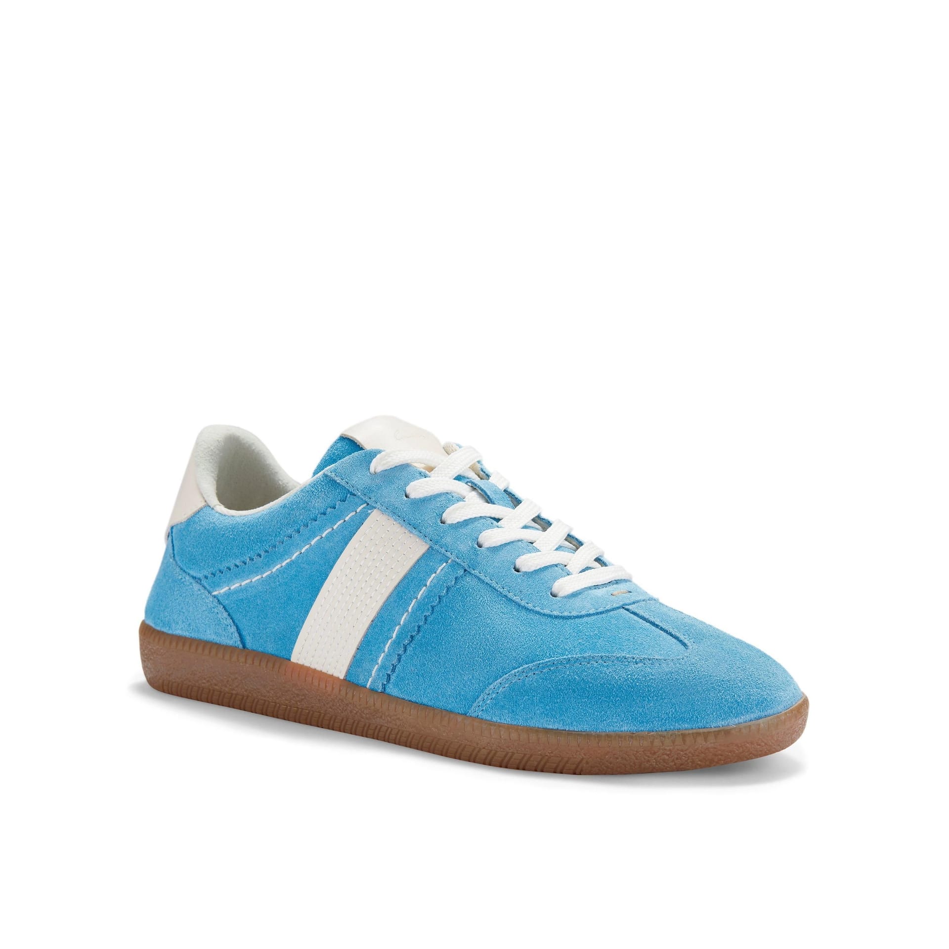 Clarks Clarks Women's Stara Walk Light Blue Suede Trainers - 4