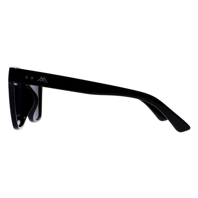montana montana Men's Square Shiny Black Grey Polarized MP72 - 3