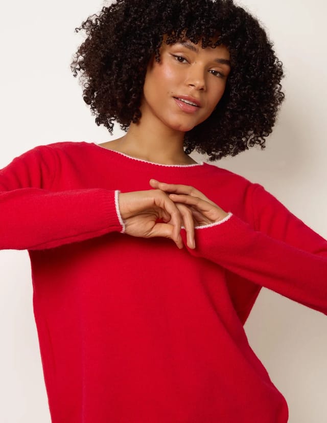 Blue Vanilla Back Bow Jumper - 2