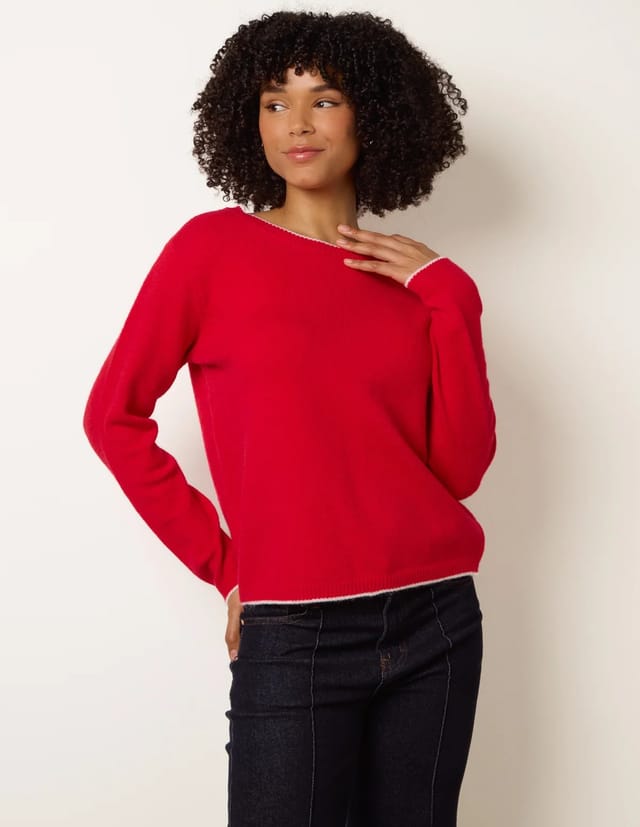 Blue Vanilla Back Bow Jumper - 3