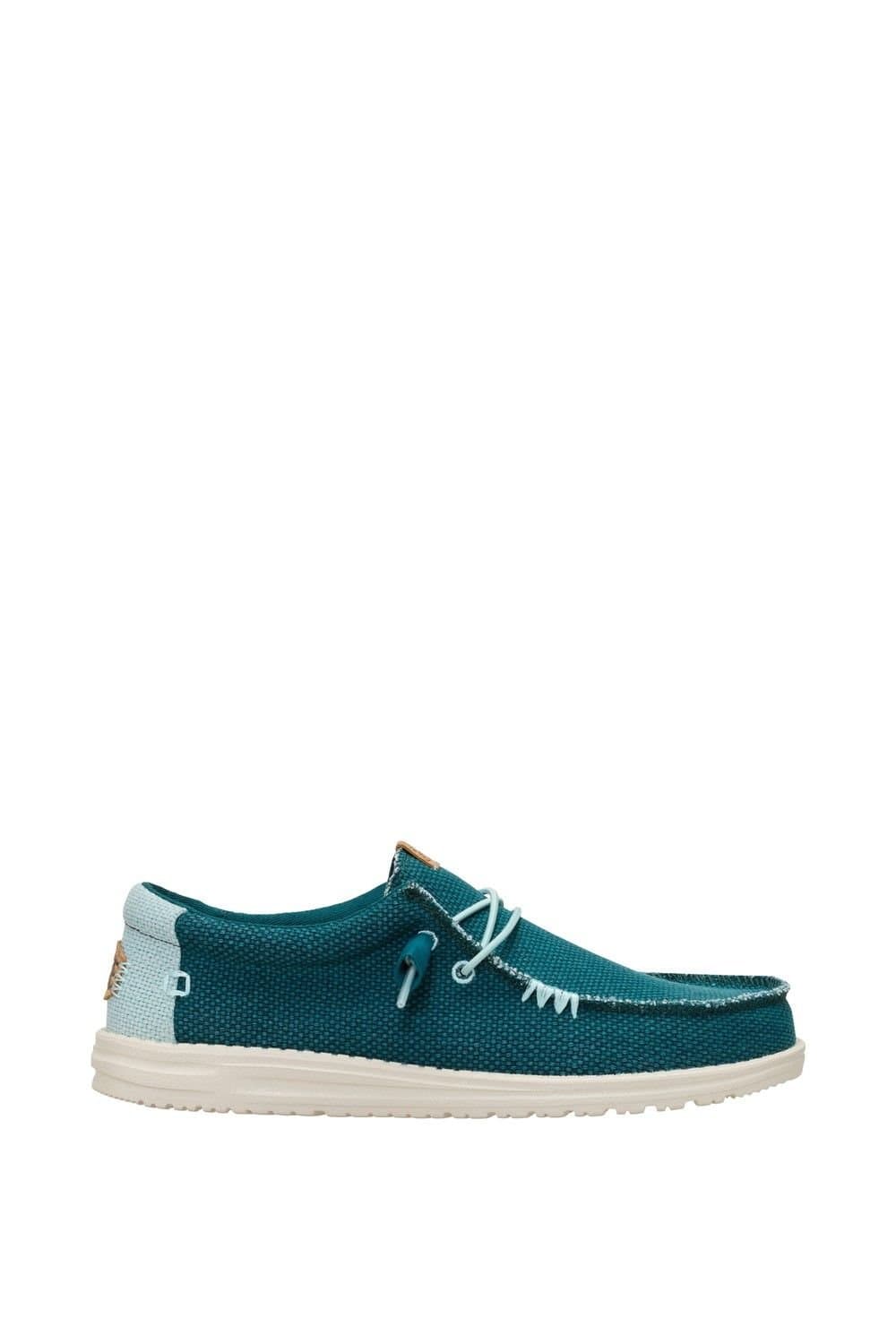 Hey Dude Hey Dude Men's Wally Braided Slip on Shoe in Green
