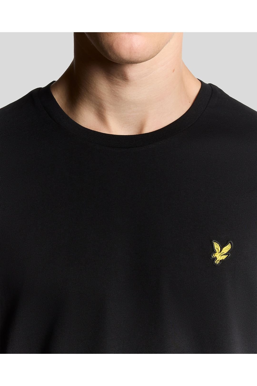 Lyle & Scott Lyle & Scott Men's Plain T-Shirt Jet Black - 4