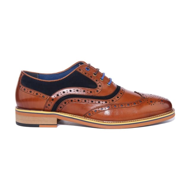 JUSTINREESS ENGLAND JUSTINREESS ENGLAND Men's 'Bryan' Leather Shoes in Brown - 2