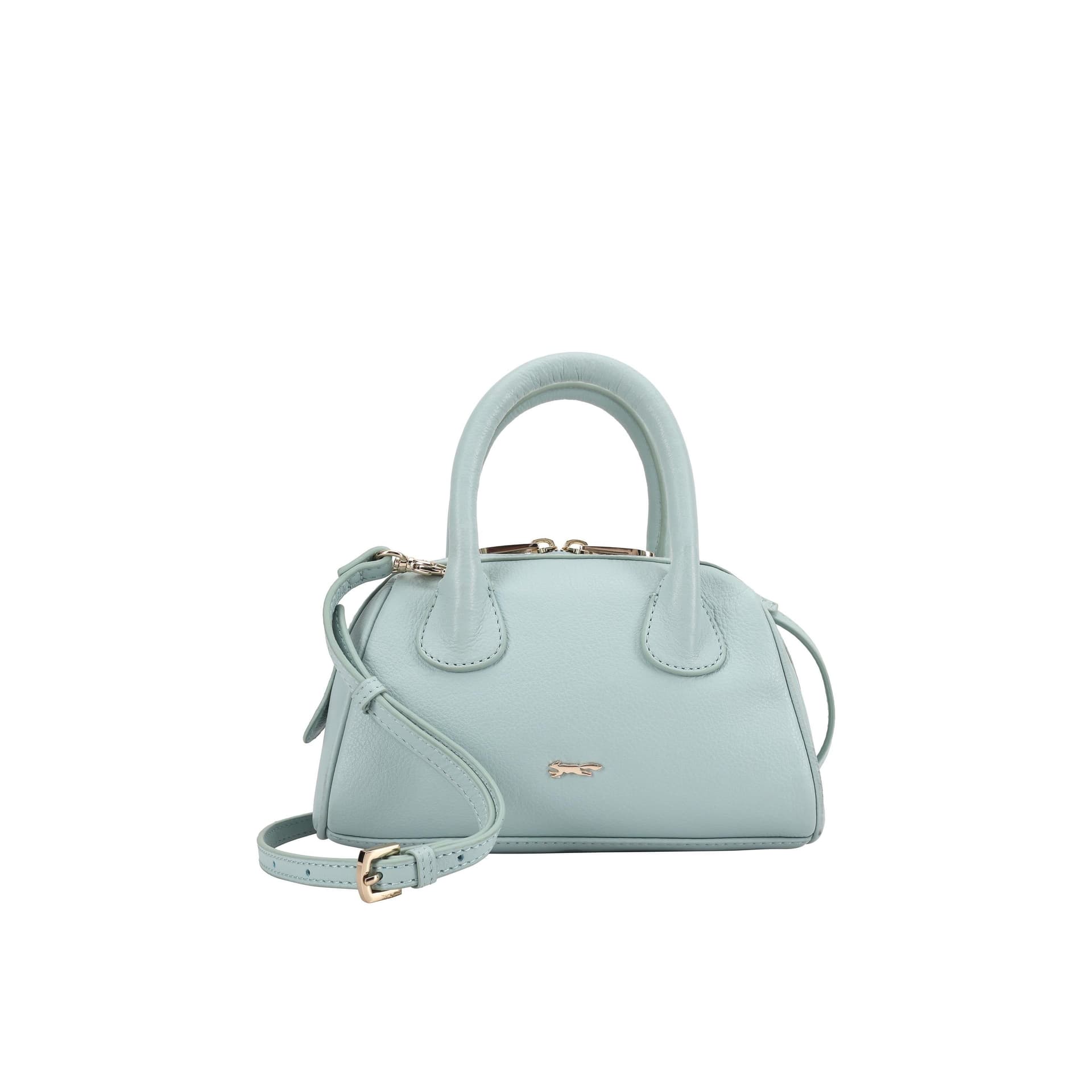 Paul Costelloe Paul Costelloe Women's Astria Leather Crossbody Bag In Duck Egg