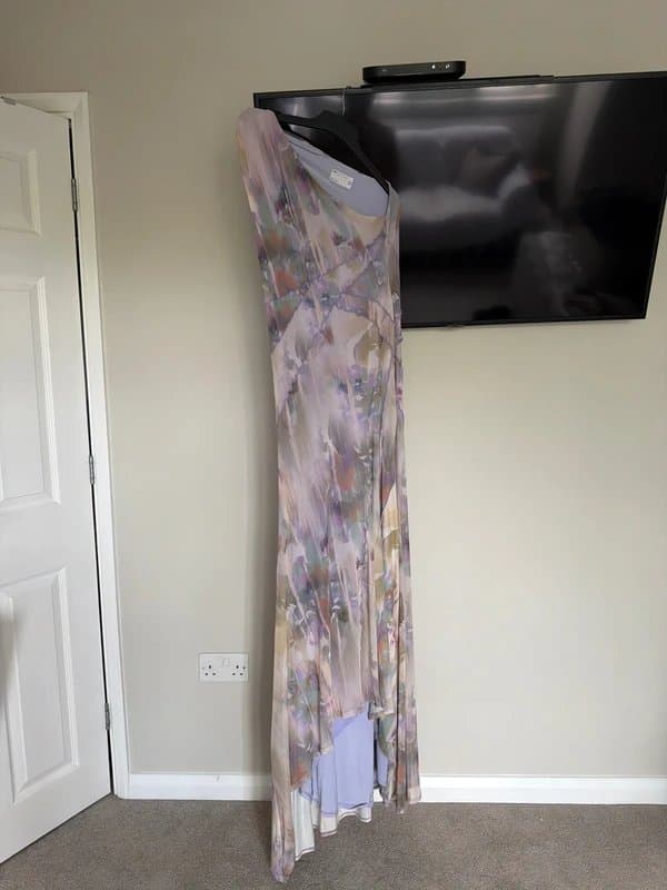 ASOS Design ASOS Wedding guest dress lilac size 14