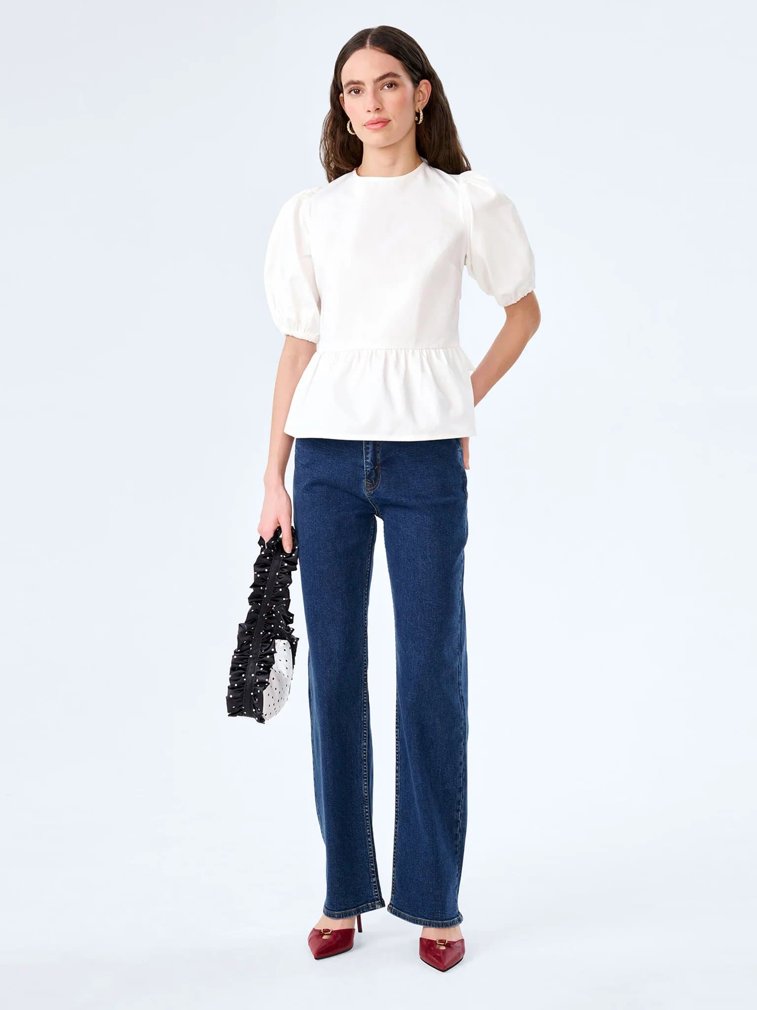 OMNES Tiana Top in White