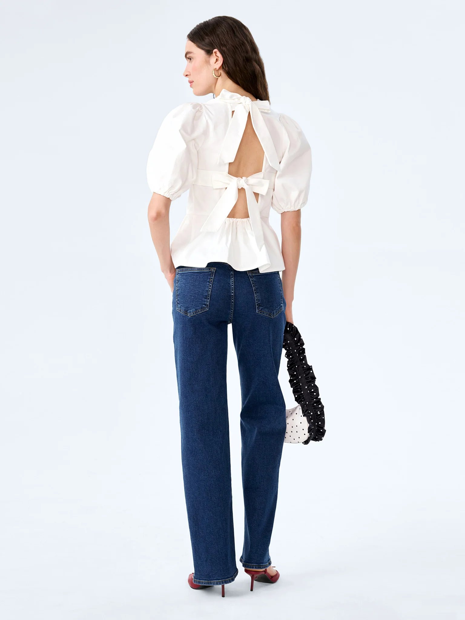 OMNES Tiana Top in White - 2