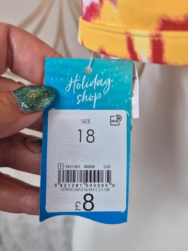 Matalan Bikini top ladder front new size 18