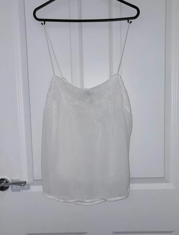 New Look White Cami Top - 1