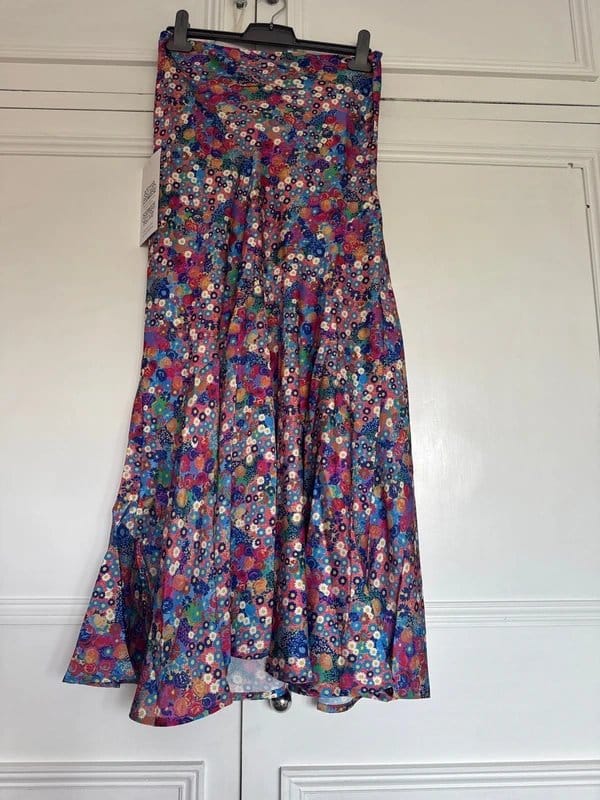 Never Fully Dressed Never fully dressed biased cut silk skirt - 1
