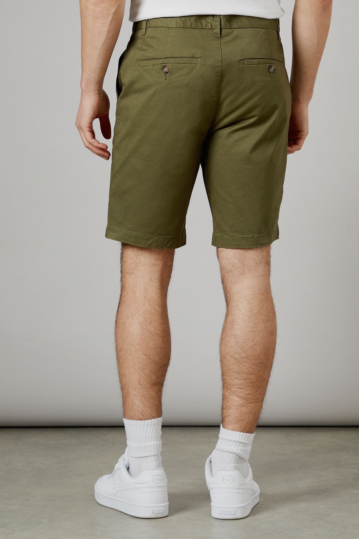 Burton Burton Men's Khaki Classic Chino Short - 4