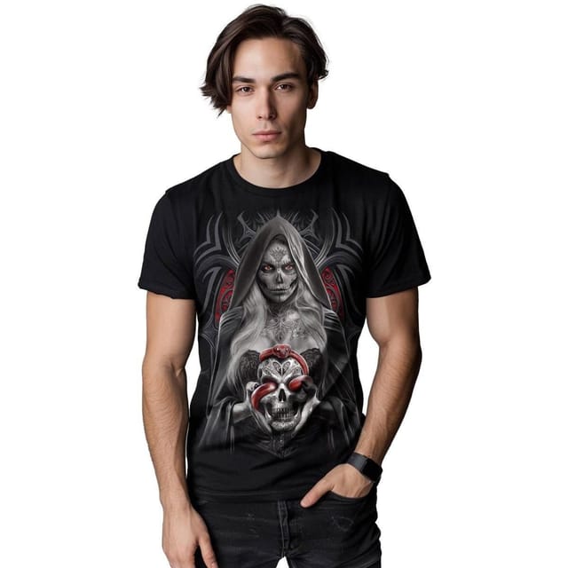 Spiral Spiral Men's HIGH PRIESTESS - T-Shirt Black - 3